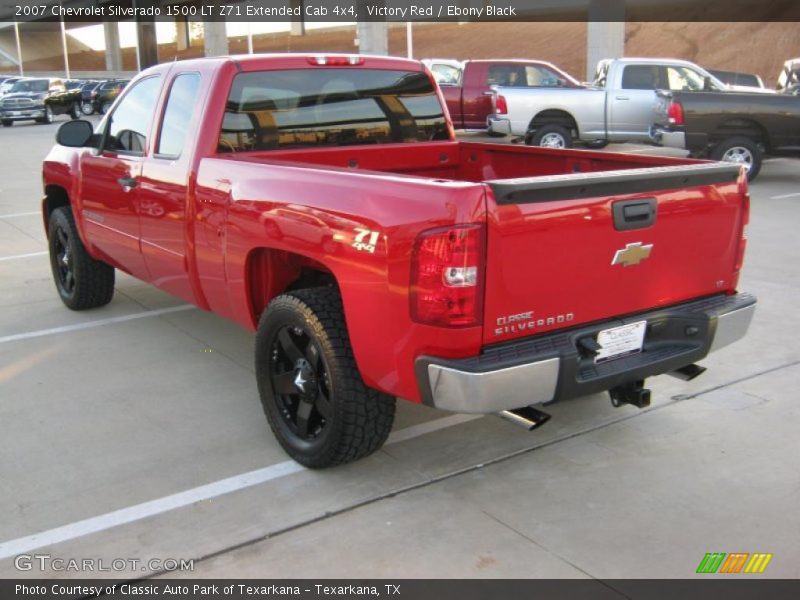  2007 Silverado 1500 LT Z71 Extended Cab 4x4 Victory Red