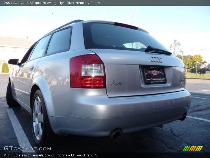 Light Silver Metallic / Ebony 2004 Audi A4 1.8T quattro Avant