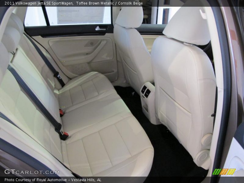 Toffee Brown Metallic / Cornsilk Beige 2011 Volkswagen Jetta SE SportWagen