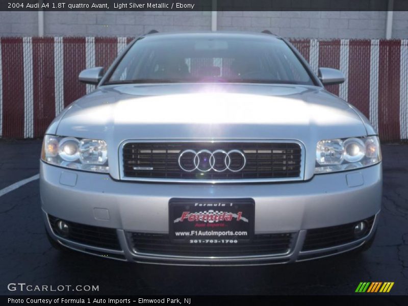 Light Silver Metallic / Ebony 2004 Audi A4 1.8T quattro Avant