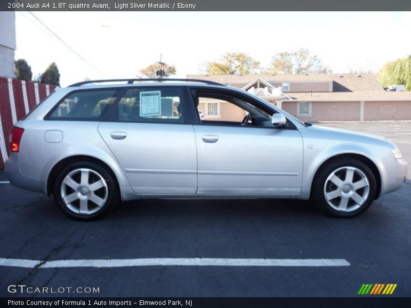 Light Silver Metallic / Ebony 2004 Audi A4 1.8T quattro Avant