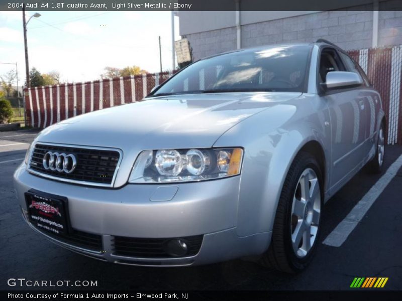 Light Silver Metallic / Ebony 2004 Audi A4 1.8T quattro Avant