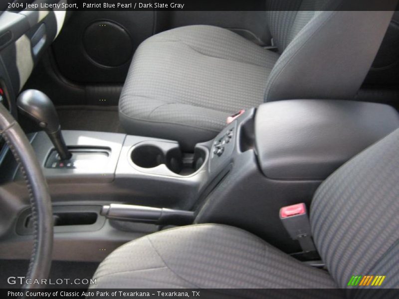 Patriot Blue Pearl / Dark Slate Gray 2004 Jeep Liberty Sport