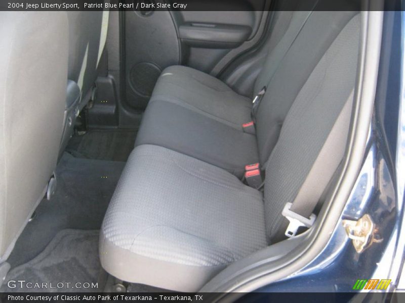 Patriot Blue Pearl / Dark Slate Gray 2004 Jeep Liberty Sport