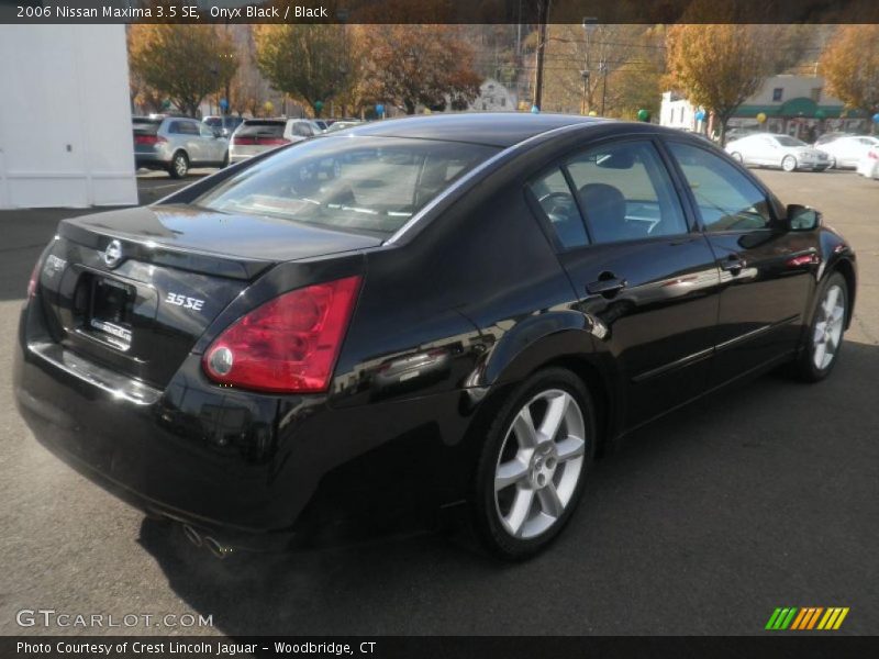 Onyx Black / Black 2006 Nissan Maxima 3.5 SE