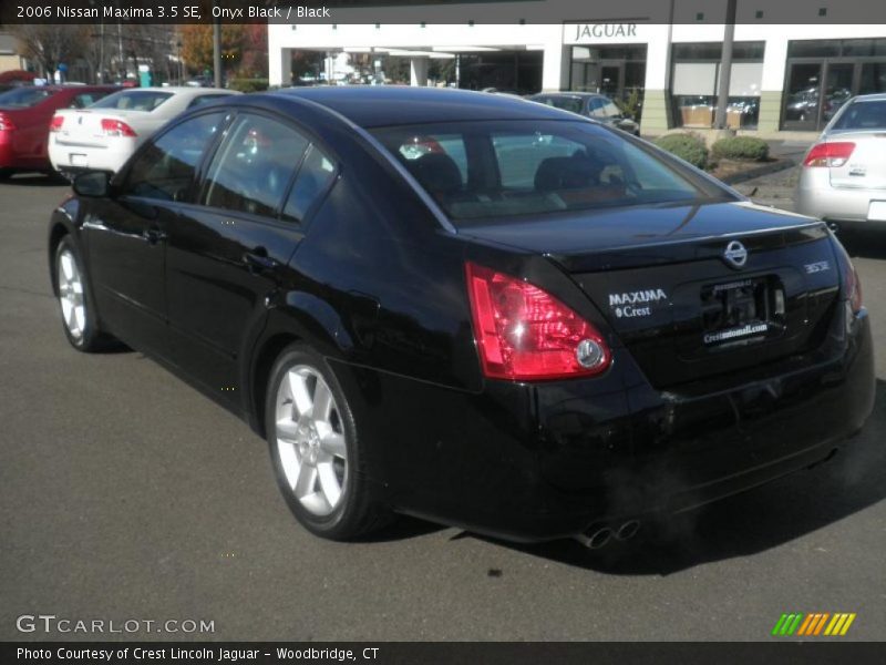 Onyx Black / Black 2006 Nissan Maxima 3.5 SE