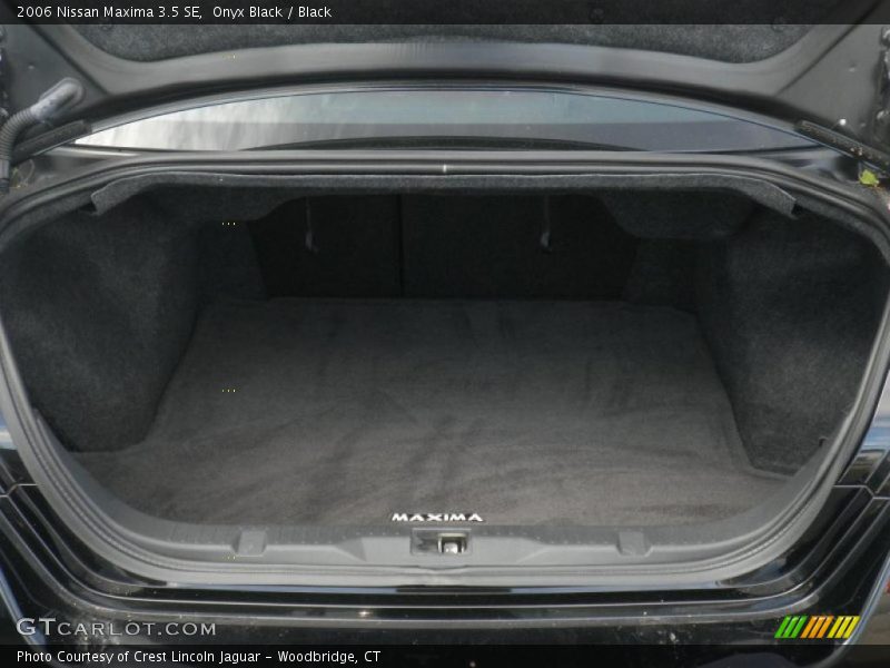 Onyx Black / Black 2006 Nissan Maxima 3.5 SE