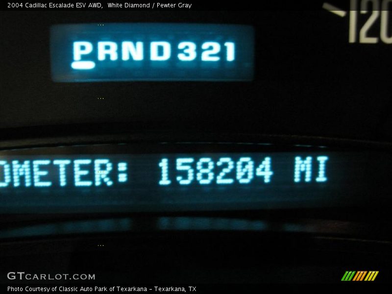 White Diamond / Pewter Gray 2004 Cadillac Escalade ESV AWD
