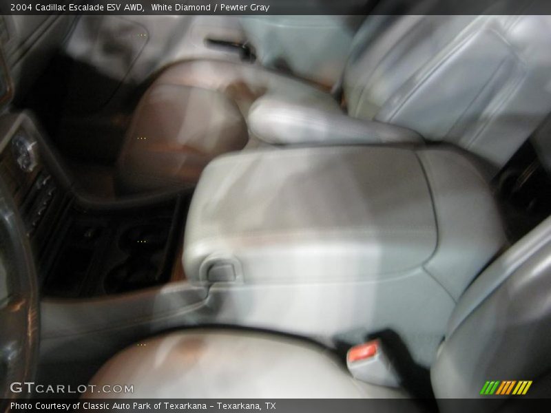 White Diamond / Pewter Gray 2004 Cadillac Escalade ESV AWD