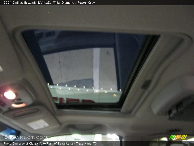 White Diamond / Pewter Gray 2004 Cadillac Escalade ESV AWD