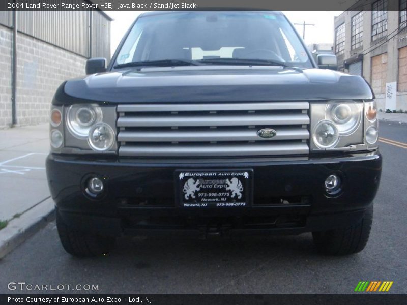 Java Black / Sand/Jet Black 2004 Land Rover Range Rover HSE