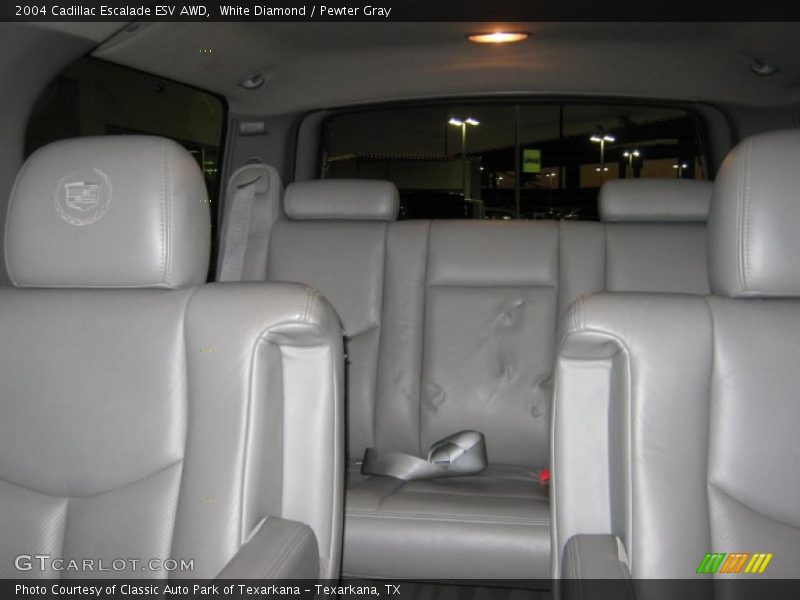 White Diamond / Pewter Gray 2004 Cadillac Escalade ESV AWD