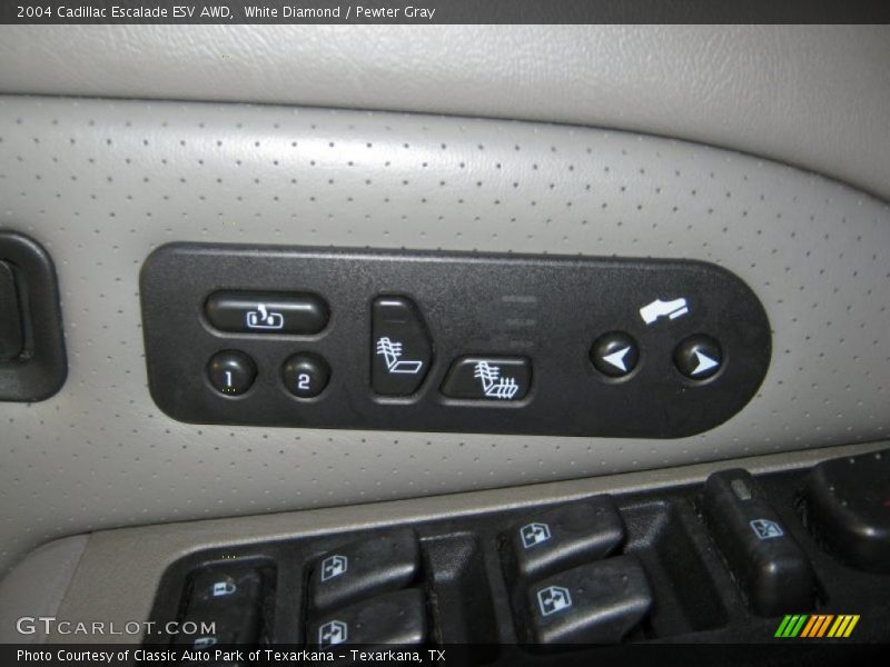 White Diamond / Pewter Gray 2004 Cadillac Escalade ESV AWD