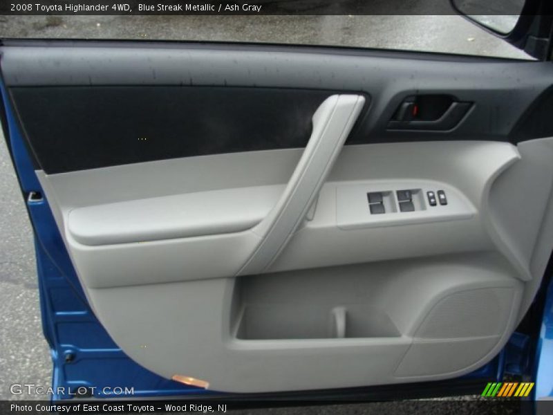 Blue Streak Metallic / Ash Gray 2008 Toyota Highlander 4WD