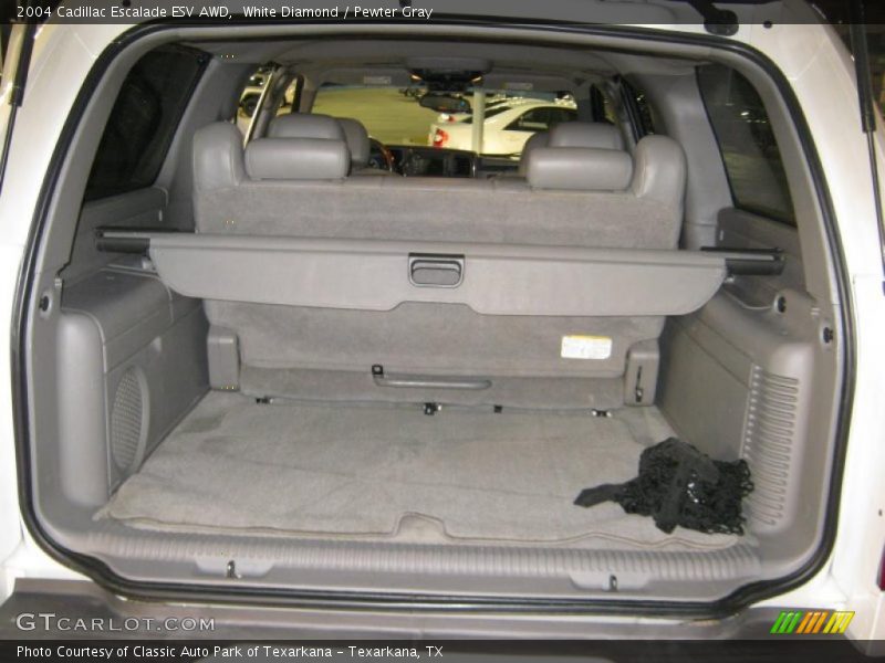 White Diamond / Pewter Gray 2004 Cadillac Escalade ESV AWD