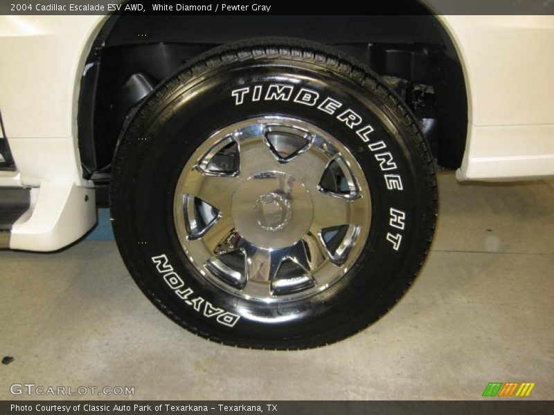 White Diamond / Pewter Gray 2004 Cadillac Escalade ESV AWD