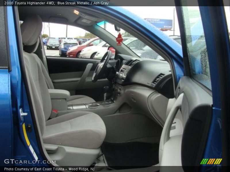Blue Streak Metallic / Ash Gray 2008 Toyota Highlander 4WD