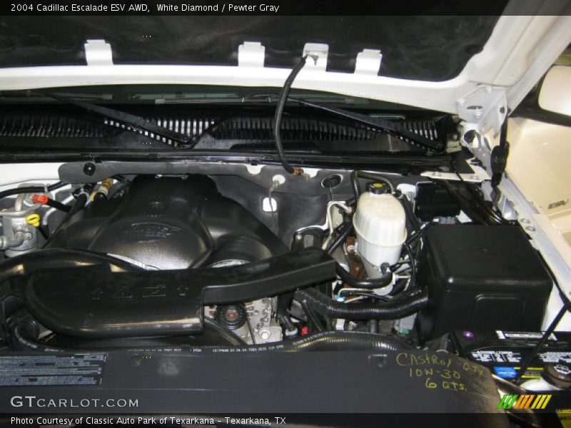 White Diamond / Pewter Gray 2004 Cadillac Escalade ESV AWD