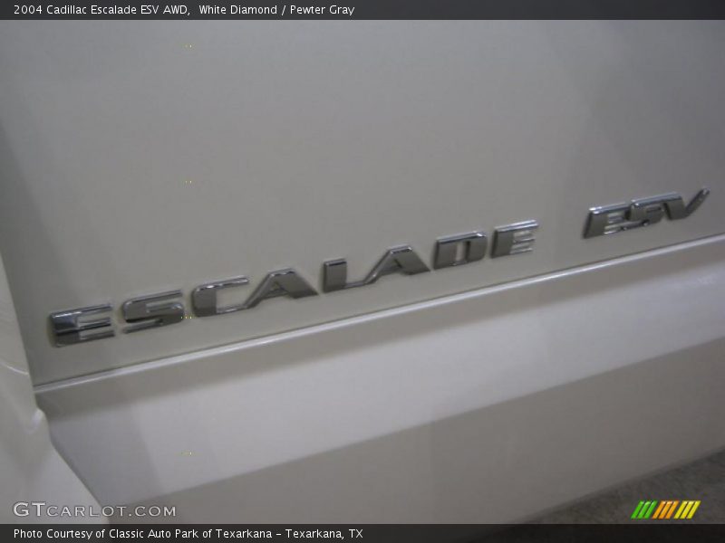 White Diamond / Pewter Gray 2004 Cadillac Escalade ESV AWD