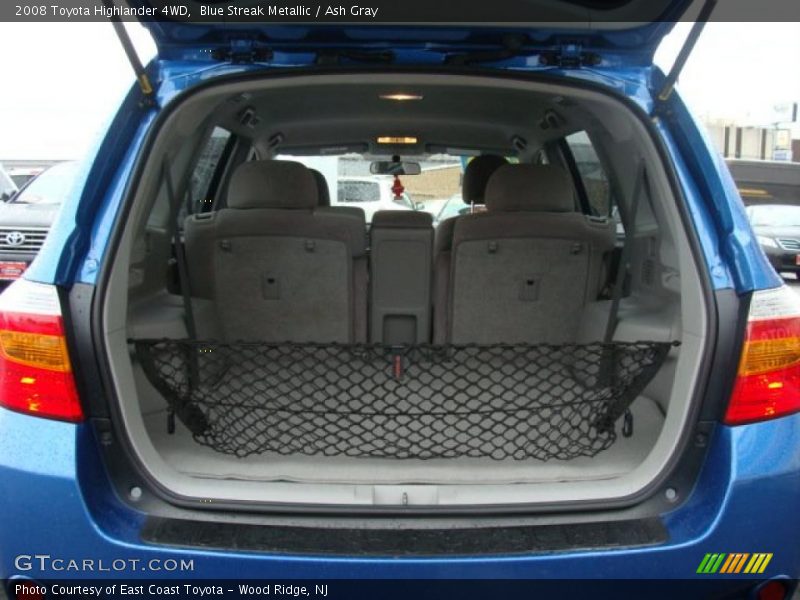 Blue Streak Metallic / Ash Gray 2008 Toyota Highlander 4WD
