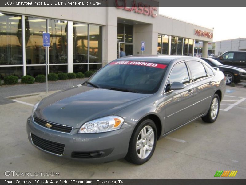 Dark Silver Metallic / Gray 2007 Chevrolet Impala LT