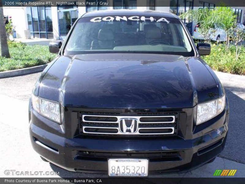 Nighthawk Black Pearl / Gray 2006 Honda Ridgeline RTL