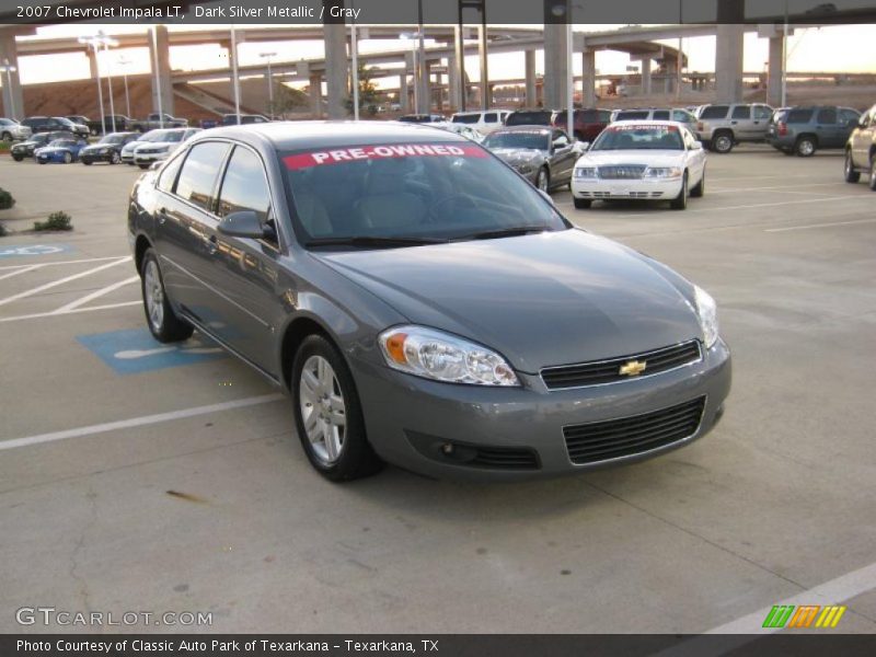 Dark Silver Metallic / Gray 2007 Chevrolet Impala LT
