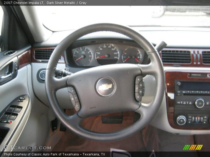 Dark Silver Metallic / Gray 2007 Chevrolet Impala LT