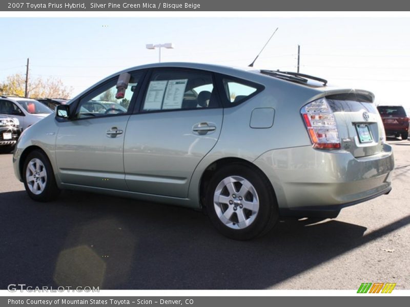 Silver Pine Green Mica / Bisque Beige 2007 Toyota Prius Hybrid