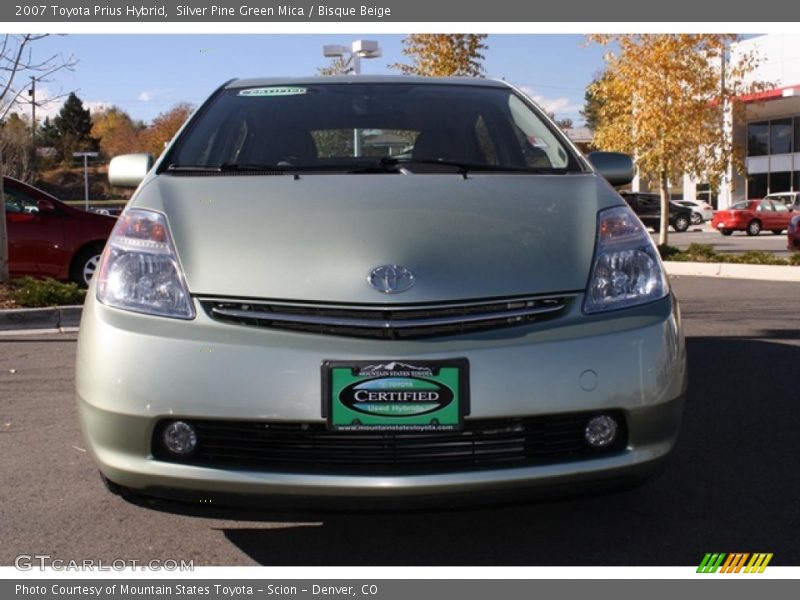 Silver Pine Green Mica / Bisque Beige 2007 Toyota Prius Hybrid
