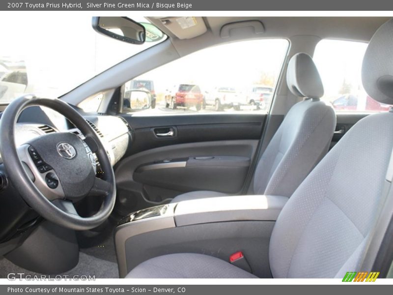 Silver Pine Green Mica / Bisque Beige 2007 Toyota Prius Hybrid