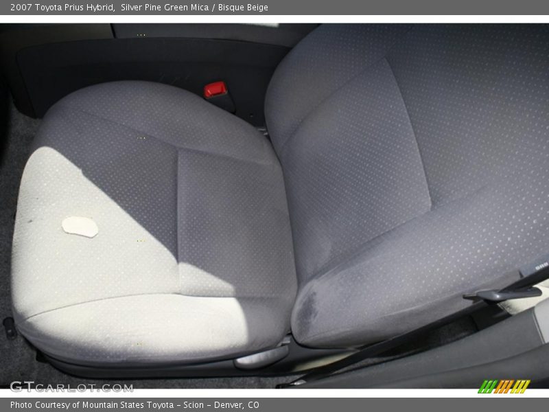 Silver Pine Green Mica / Bisque Beige 2007 Toyota Prius Hybrid