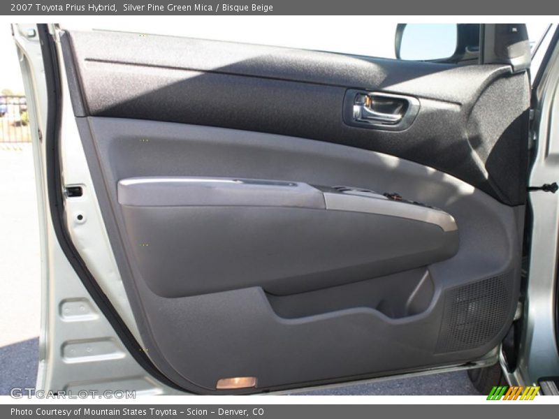 Silver Pine Green Mica / Bisque Beige 2007 Toyota Prius Hybrid
