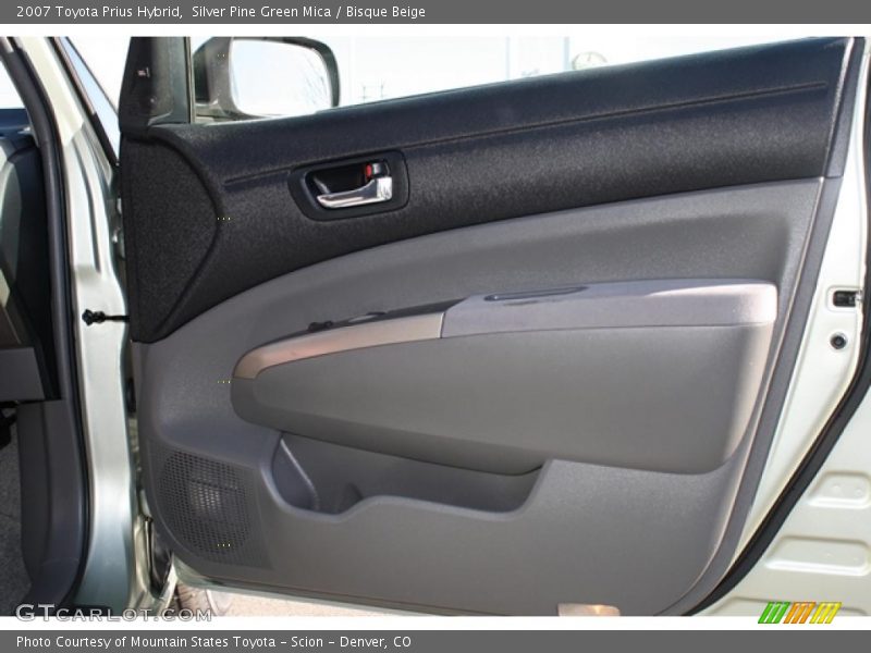 Silver Pine Green Mica / Bisque Beige 2007 Toyota Prius Hybrid