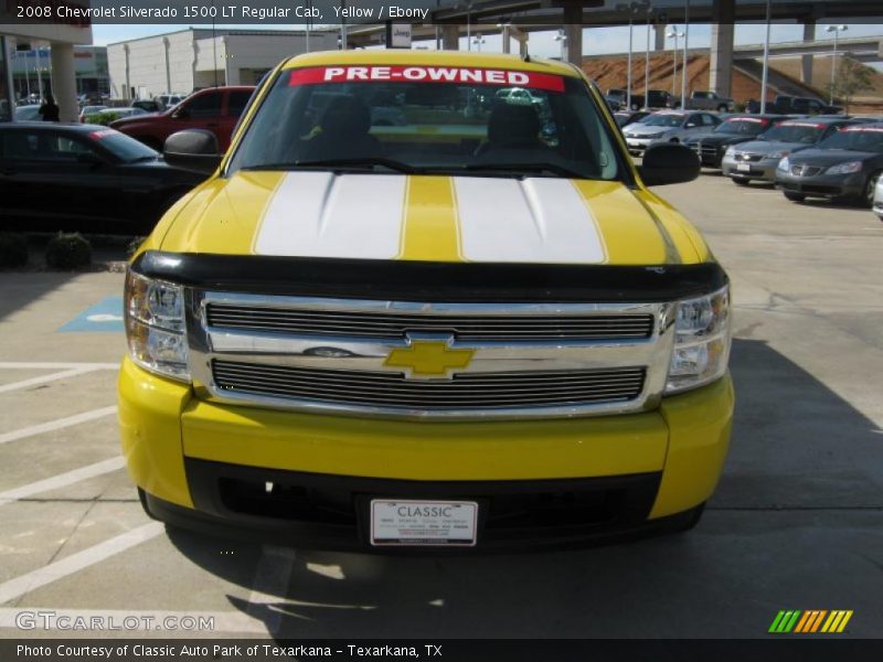 Yellow / Ebony 2008 Chevrolet Silverado 1500 LT Regular Cab