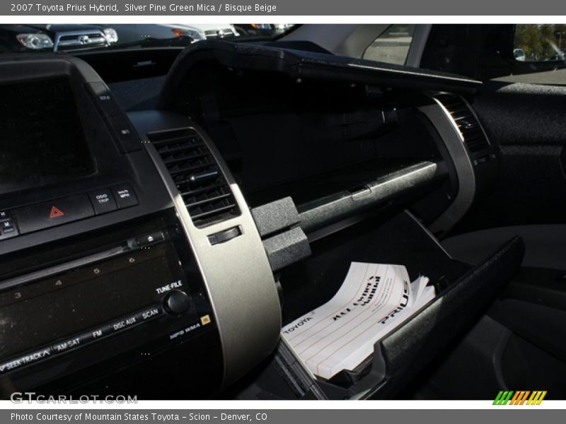 Silver Pine Green Mica / Bisque Beige 2007 Toyota Prius Hybrid