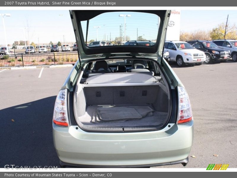 Silver Pine Green Mica / Bisque Beige 2007 Toyota Prius Hybrid