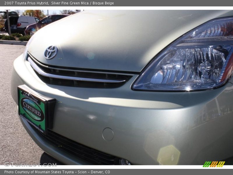Silver Pine Green Mica / Bisque Beige 2007 Toyota Prius Hybrid