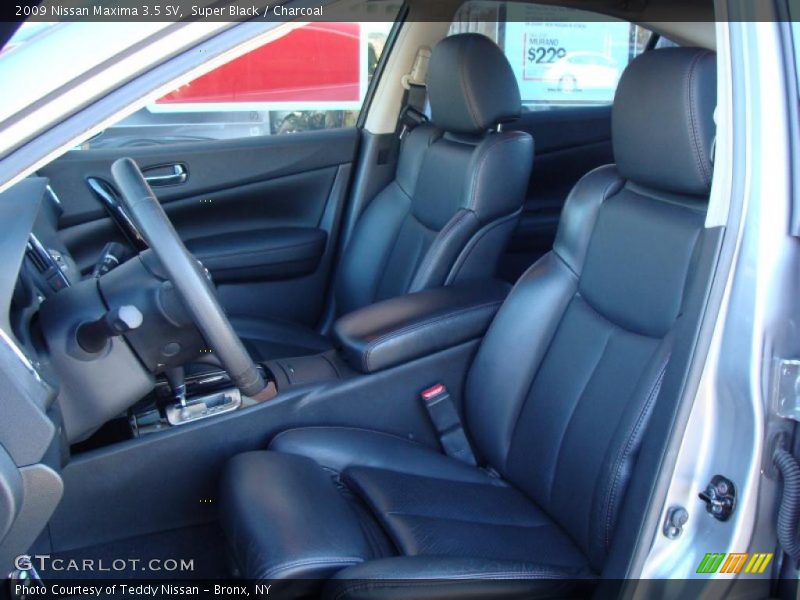 Super Black / Charcoal 2009 Nissan Maxima 3.5 SV