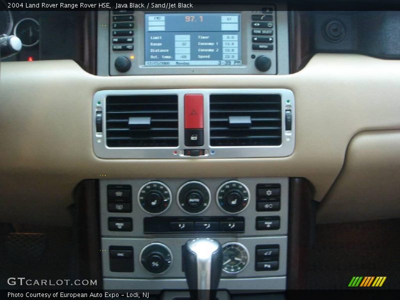 Java Black / Sand/Jet Black 2004 Land Rover Range Rover HSE