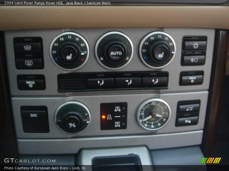Java Black / Sand/Jet Black 2004 Land Rover Range Rover HSE