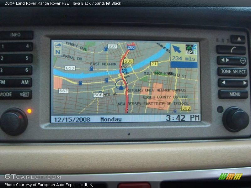 Java Black / Sand/Jet Black 2004 Land Rover Range Rover HSE