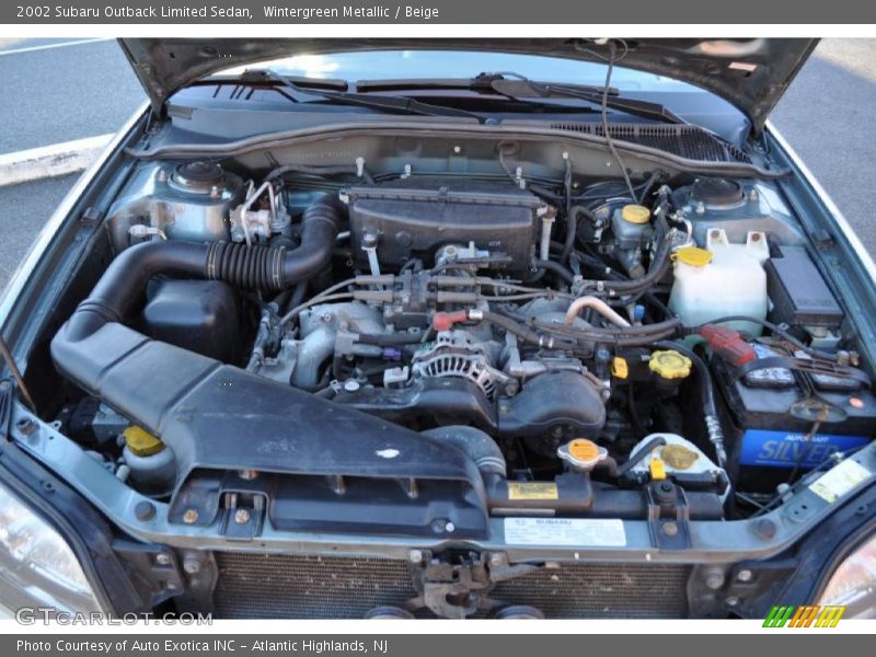 Wintergreen Metallic / Beige 2002 Subaru Outback Limited Sedan