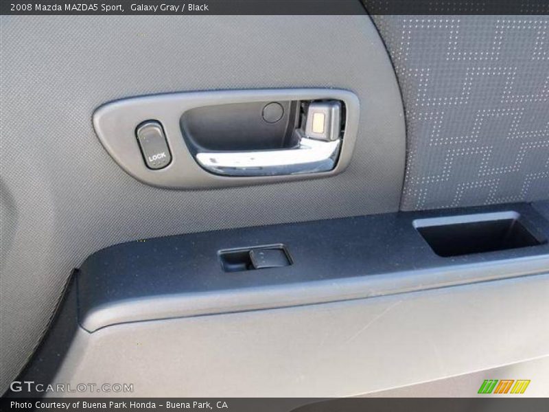Galaxy Gray / Black 2008 Mazda MAZDA5 Sport
