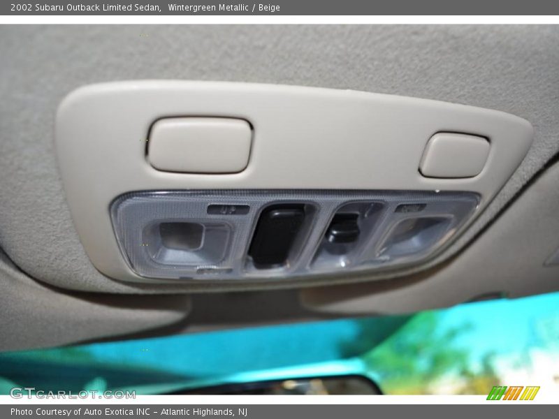 Wintergreen Metallic / Beige 2002 Subaru Outback Limited Sedan