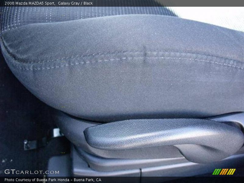 Galaxy Gray / Black 2008 Mazda MAZDA5 Sport