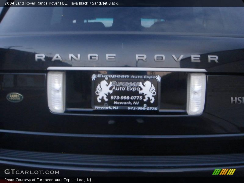 Java Black / Sand/Jet Black 2004 Land Rover Range Rover HSE