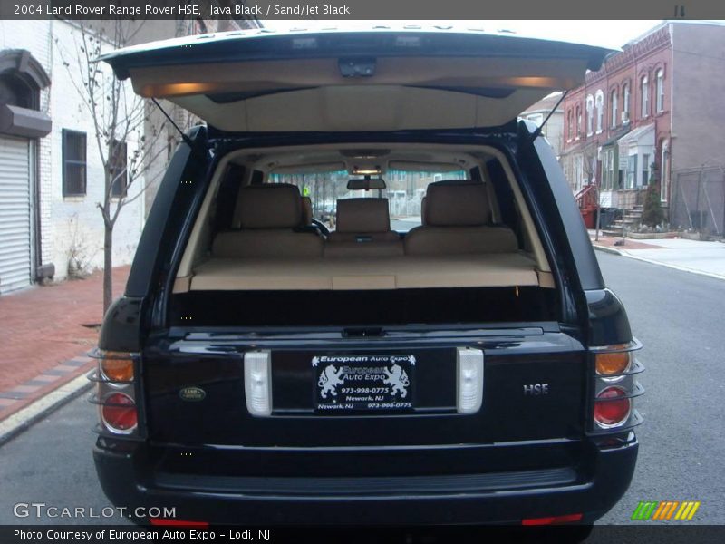 Java Black / Sand/Jet Black 2004 Land Rover Range Rover HSE