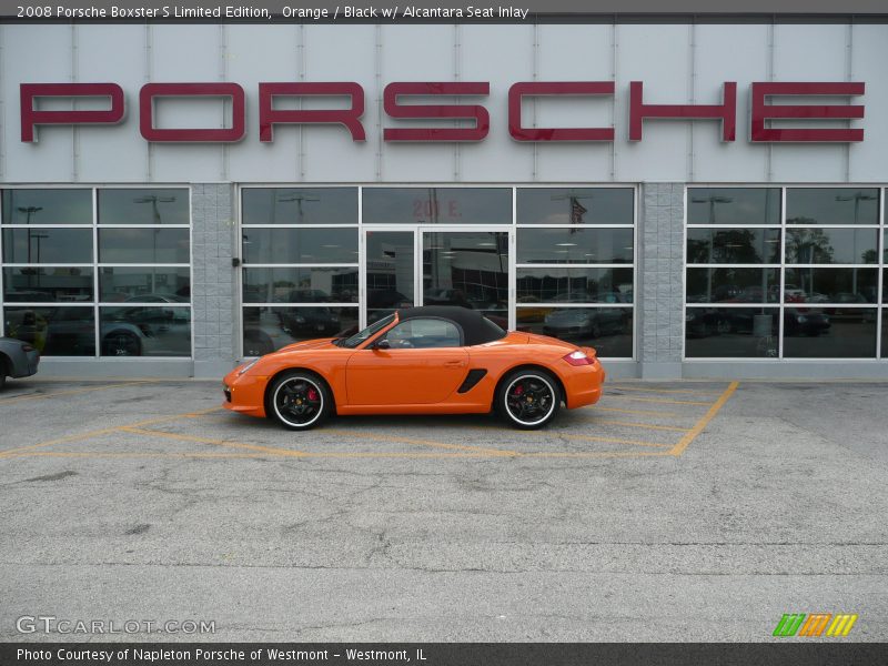 Orange / Black w/ Alcantara Seat Inlay 2008 Porsche Boxster S Limited Edition
