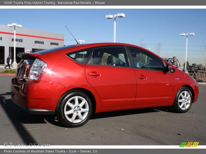 Barcelona Red Metallic / Bisque 2008 Toyota Prius Hybrid Touring